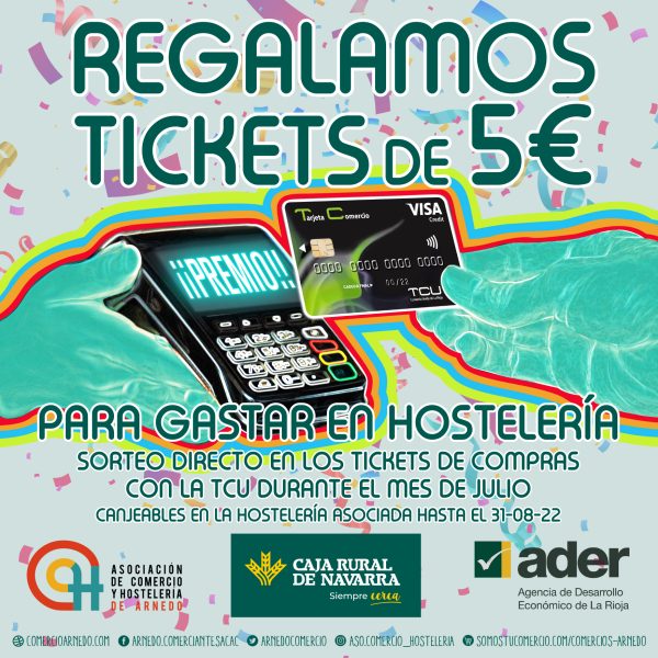 comercio arnedo_promoción tickets hostelería RRSS